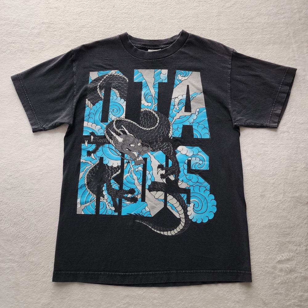 DTA Rogue Status Dragon Graphic‎ T Shirt Mens Medium Black Don't Trust Anyone